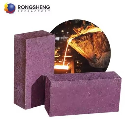 Batu bata tahan api krom berkualitas tinggi Batu bata tahan api krom corundum untuk tungku suhu tinggi