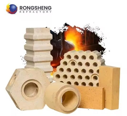 1400 derajat Aluminium Refractory Brick High Alumina Brick untuk Tungku Tungku dan Reaktor