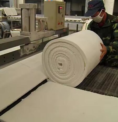Bahan Isolasi Termal Konduktif Rendah Serat Keramik Serat Aerogel Temperatur Tinggi