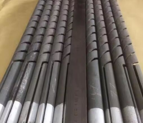 Suhu Tinggi 1400c 1500c Silicon Karbide Rod Heating Elements Sic Electric Heater Tubes Untuk Tungku