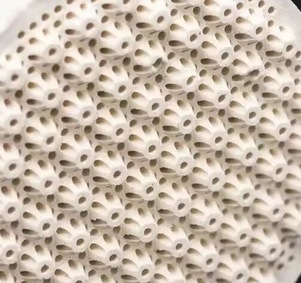 Tinggi Kekuatan 50-200 mm Cordierite Porous Infrared Honeycomb Keramik Plat Untuk Burner Thermal Shock Resistance