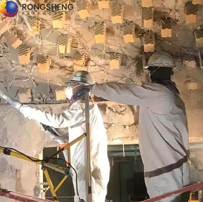 Industri Tungku Api Gantung Bata Termal Shock Ketahanan yang sangat baik Refractory Tinggi Alumina Anchor Bata Untuk Kompor Panas