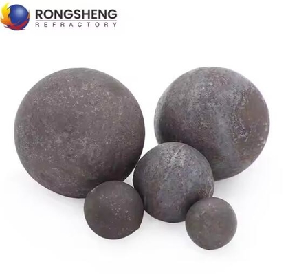 Pabrik Harga 30mm 50mm 100mm Penggilingan Mining Balls Forged Steel Ball Untuk Ball Mill