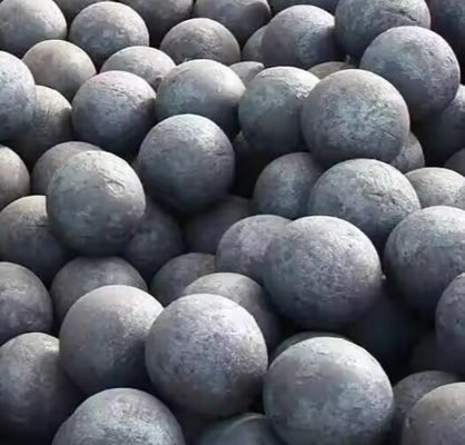 Pabrik Harga 30mm 50mm 100mm Penggilingan Mining Balls Forged Steel Ball Untuk Ball Mill