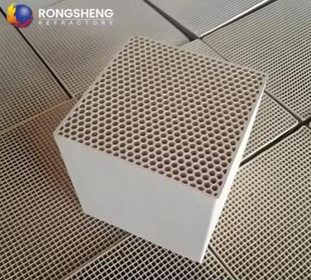 High Quality Cordierite Mullite Ceramic Honeycomb Filter Plates 25,40,50,60 Cell Honeycomb Ceramic Regenerator For Rto Rco