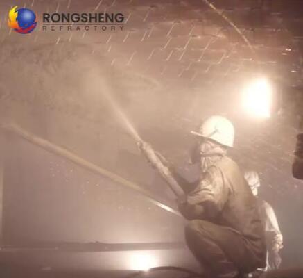 Ladle Lining Refractory Gunning Materials Tundish Spray Coating Gunning Mix Magnesia-Based Refractory Repair Mass Untuk Tungku
