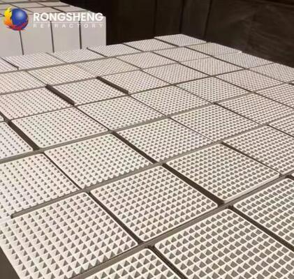 Rongsheng Alumina Cordierite Mullite Corundum Regenerator Keramik Sarang Lebah Kinerja Tinggi untuk Tungku Pemanas Regeneratif