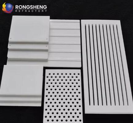 1450-2000C High Temperature Ceramic Kiln Shelf Cordierite Mullite Batts Round/Square Cordierite Tile Plates For Refractory