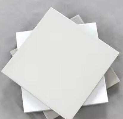 Plat Keramik Zirconia Al2O3 Untuk Tungku Suhu Tinggi Aplikasi Keramik Industri Pemotongan Custom Pengolahan Lipat