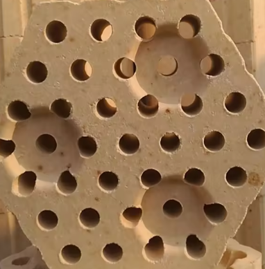 Bata Pemeriksa Tahan Api Industri Batu Bata Pemeriksa Silika Alumina Tinggi untuk Kompor Ledakan Panas dan Tungku Regeneratif
