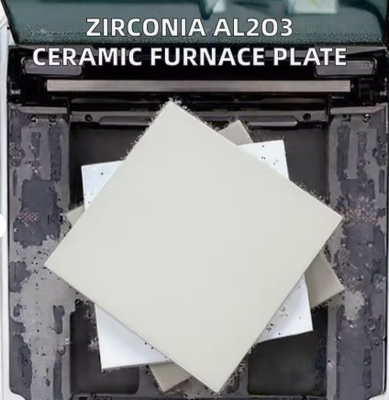 Zirconia Al2O3 Keramik Lempeng Persegi Tungku Suhu Tinggi Aplikasi Industri Pemotongan Khusus Pengolahan Pengelompokan RongSheng