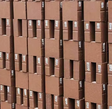 Rongsheng High Temp Magnesium Bricks 92 95 MGO Magnesite Bricks Penyimpanan Panas Refractory Magnesia Brick 230x114x65mm