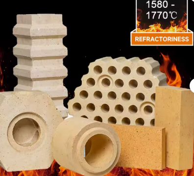Batu bata api berkualitas tinggi SK32 SK34 SK36 Alumina Fire Resistant Brick Fire Refractory Clay Brick Untuk Lining Tungku