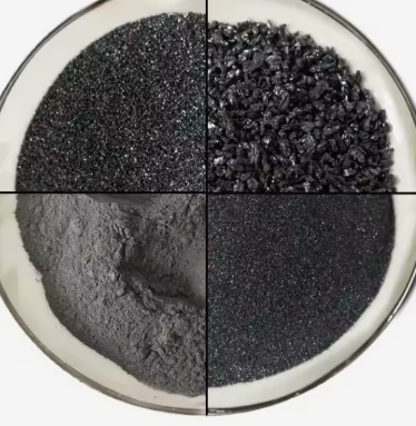 Berkualitas tinggi Black Silicon Carbide Emery Powder 97-99% Kejernihan Sic Abrasive Refractory Polishing Silicon Carbide Grit