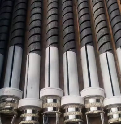 RONGSHENG Disesuaikan 1500C 100W-5000W Silicon Karbida Heater Elemen Sic Heating Rod Untuk Electric Furnace Dan Kiln