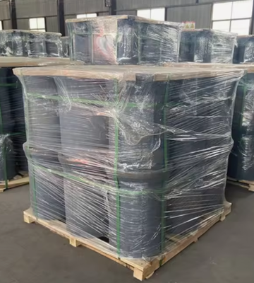 Pabrik Pasokan besar Sic Crucible 50kg 350kg Silicon Karbida Pot Sagger Silicon Karbida Crucible Untuk melelehkan besi cor