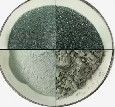 Supplier Cina Green Silicon Carbide Jis 80 3000 Grit Sic Abrasive Carborundum Emery Fine Powder Untuk Polishing, Semikonduktor
