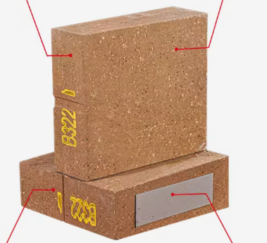 Rongsheng Refractory Magnesium Iron Spinel Brick High Refractority 1800°C Magnesia Alumina Spinel Bricks Untuk Cement Kiln