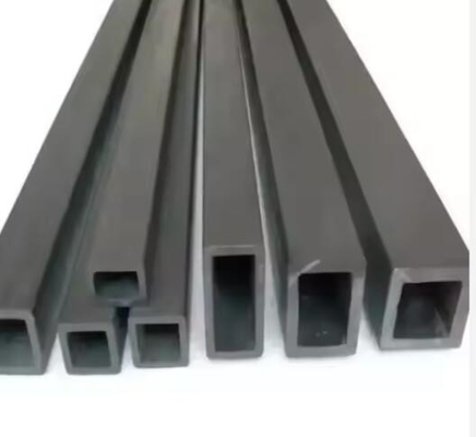Tabung Karbida Silikon Suhu Tinggi RBSIC Roller Furnitur Tungku Sisic Sic Beam