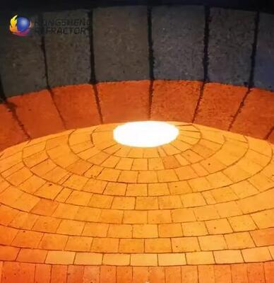 Bahan kimia Bahan kimia anorganik Produk non-logam Refraktori Suhu tinggi Lingkaran lengkungan gerbang Api Genteng Batu bata melengkung Refraktori Batu bata api Untuk oven pizza Dan oven