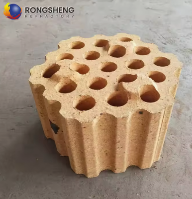 Bata Pemeriksa Tahan Api Industri Batu Bata Pemeriksa Silika Alumina Tinggi untuk Kompor Ledakan Panas dan Tungku Regeneratif