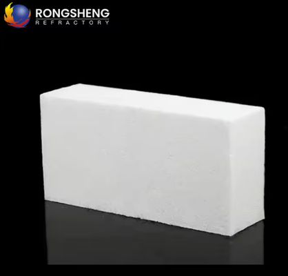 Rongsheng High Alumina Corundum Mullite Brick Refractory Lining Bricks Untuk Tungku Kaca Cement Kiln Dan Industri Baja