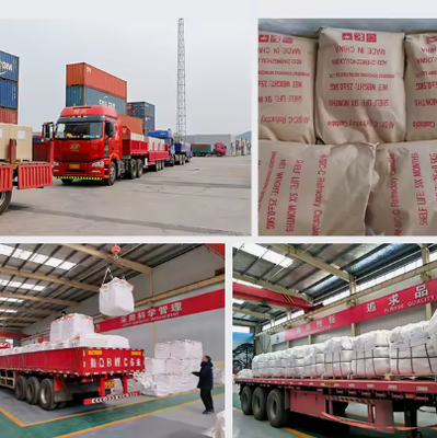 SiC Refractory High Temperature Silicon Carbide Casting Casting Materials untuk Lining Tungku Pabrik Baja